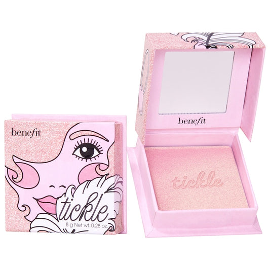 Benefit Cosmetics Tickle Shimmer Finish Powder Highlighter Full Size