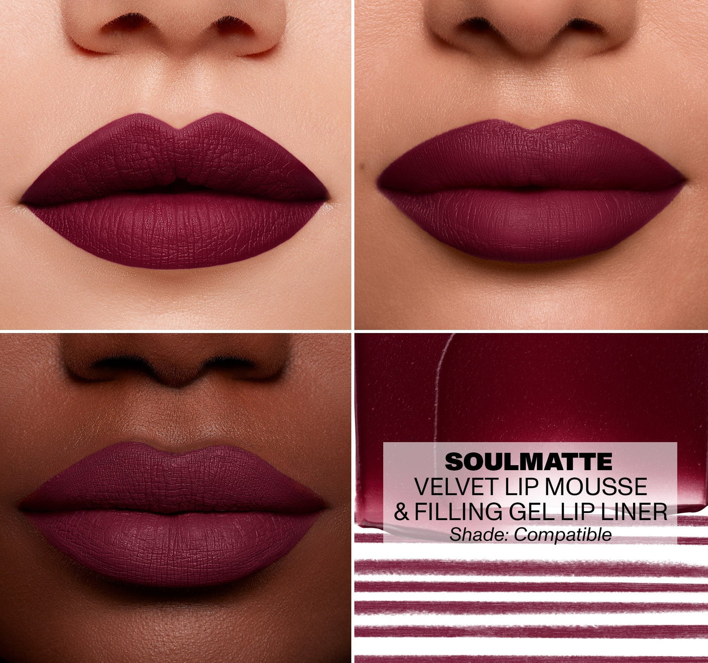 Morphe Soulmatte Filling Gel Lip Liner-Compatible