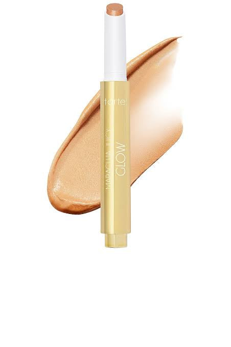 tarte maracuja juicy glow highlight amber glow