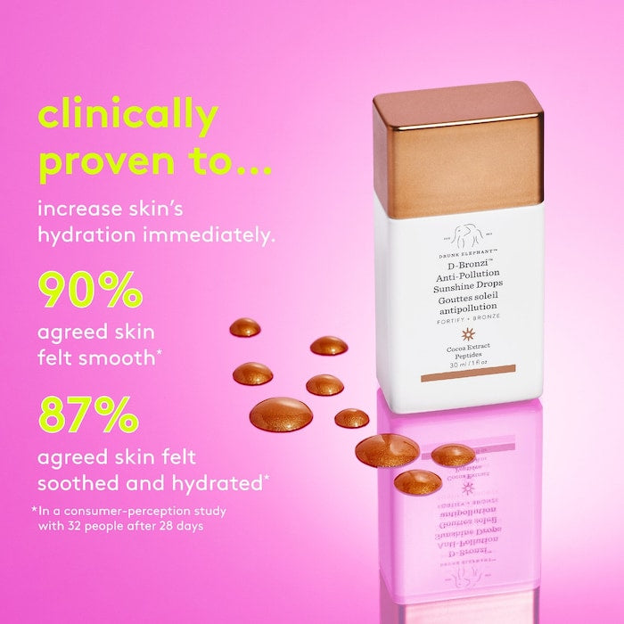 Drunk Elephant D-Bronzi™ Bronzing Drops with Peptides Mini 5ml