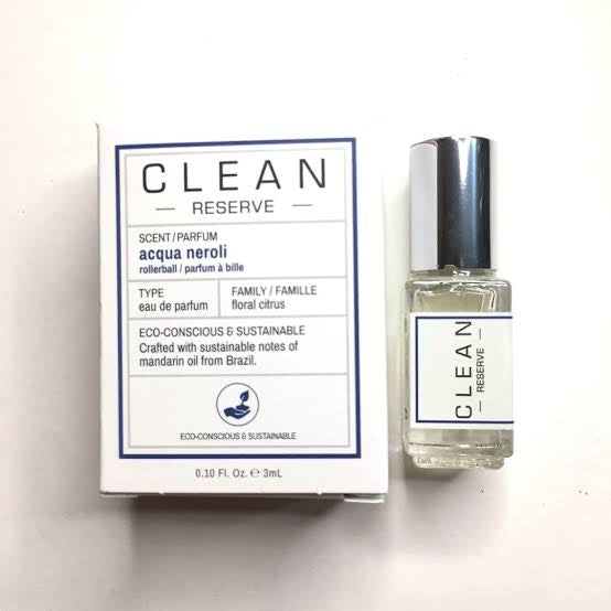 CLEAN RESERVE Acqua Neroli Parfum Rollerball - 3 ml