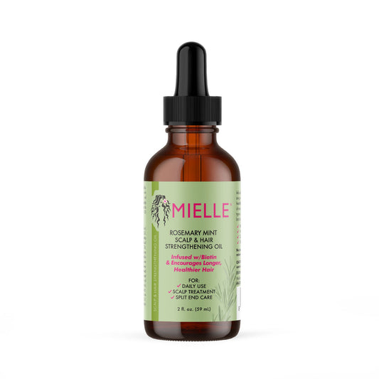 MIELLE
Rosemary Mint Scalp & Hair Strengthening Oil