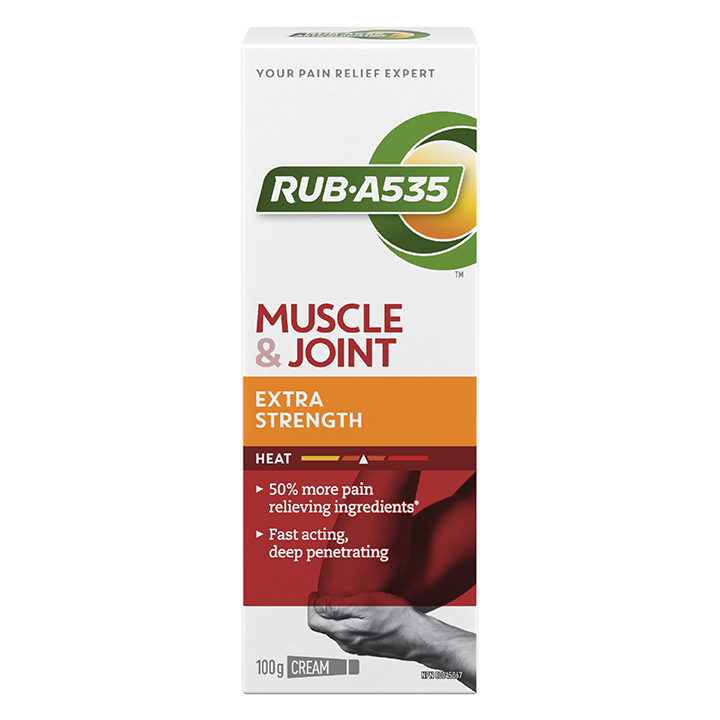 RUB•A535TM
Muscle & Joint Extra Strength Heat Cream 40g