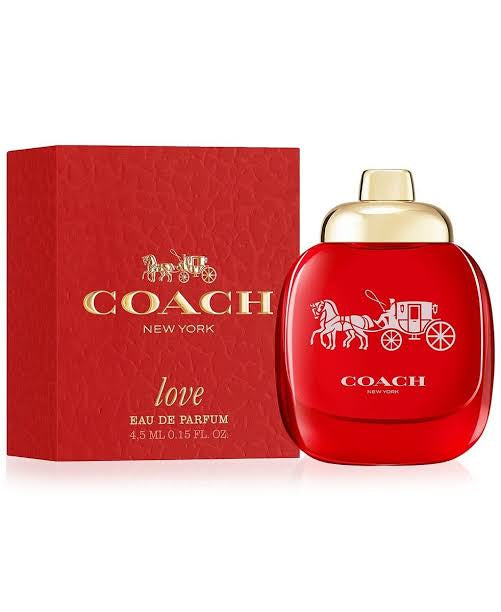 NEW Coach LOVE Eau de Parfum Deluxe Mini 0.15 fl oz 4.5 ml