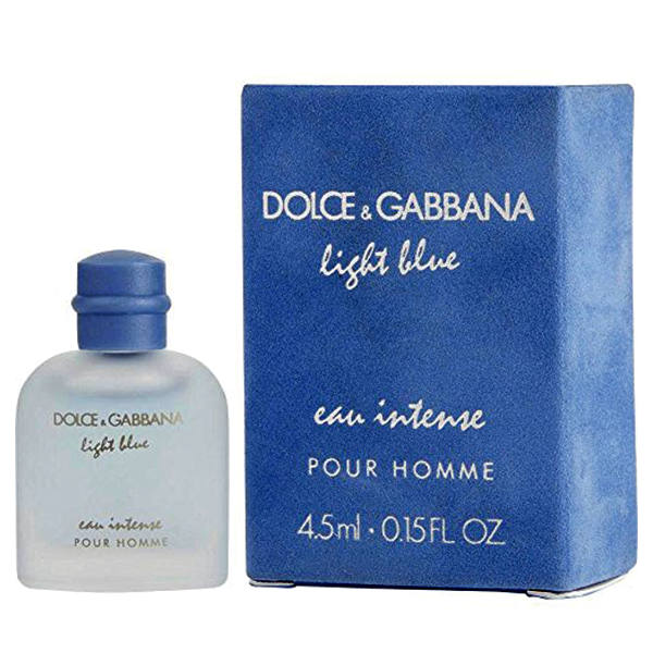 Dolce & Gabbana Light Blue Eau Intense for Men 4,5ml Edp – Mini