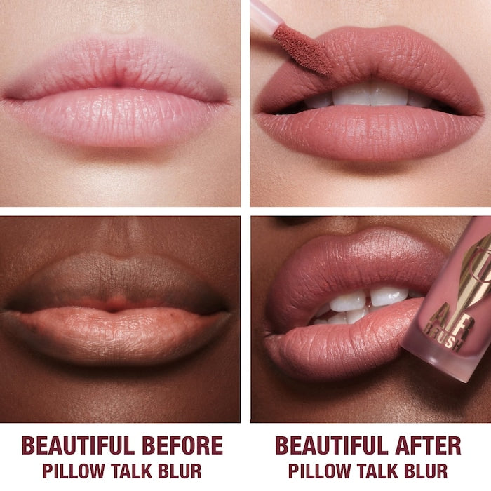 Charlotte Tilbury
Airbrush Flawless Matte Lip Blur Liquid Lipstick