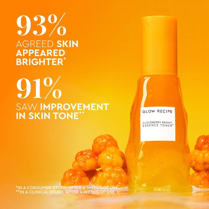 Glow Recipe
Cloudberry Bright Essence Toner™