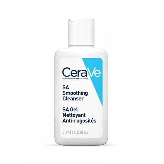 CeraVe SA Smoothing Cleanser, 0.67 fl oz/20 mL