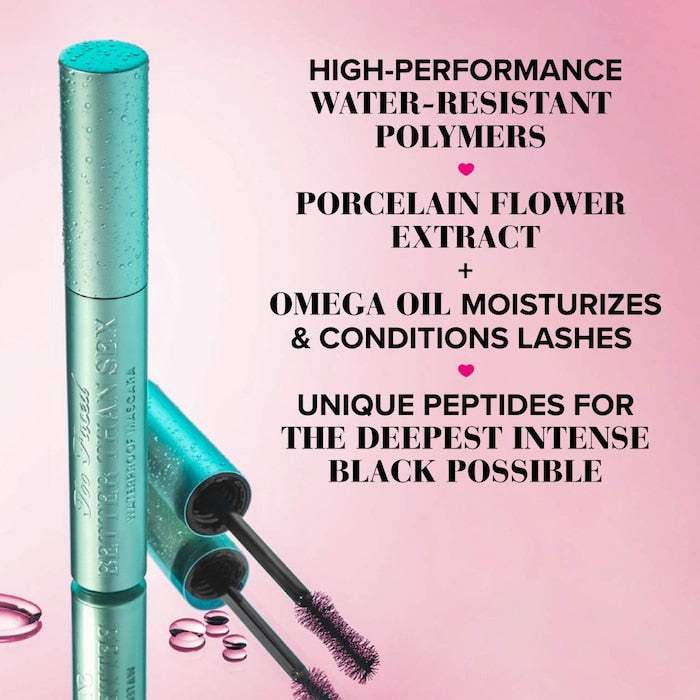 Too Faced 
Better Than Sex Volumizing & Lengthening Waterproof Mascara