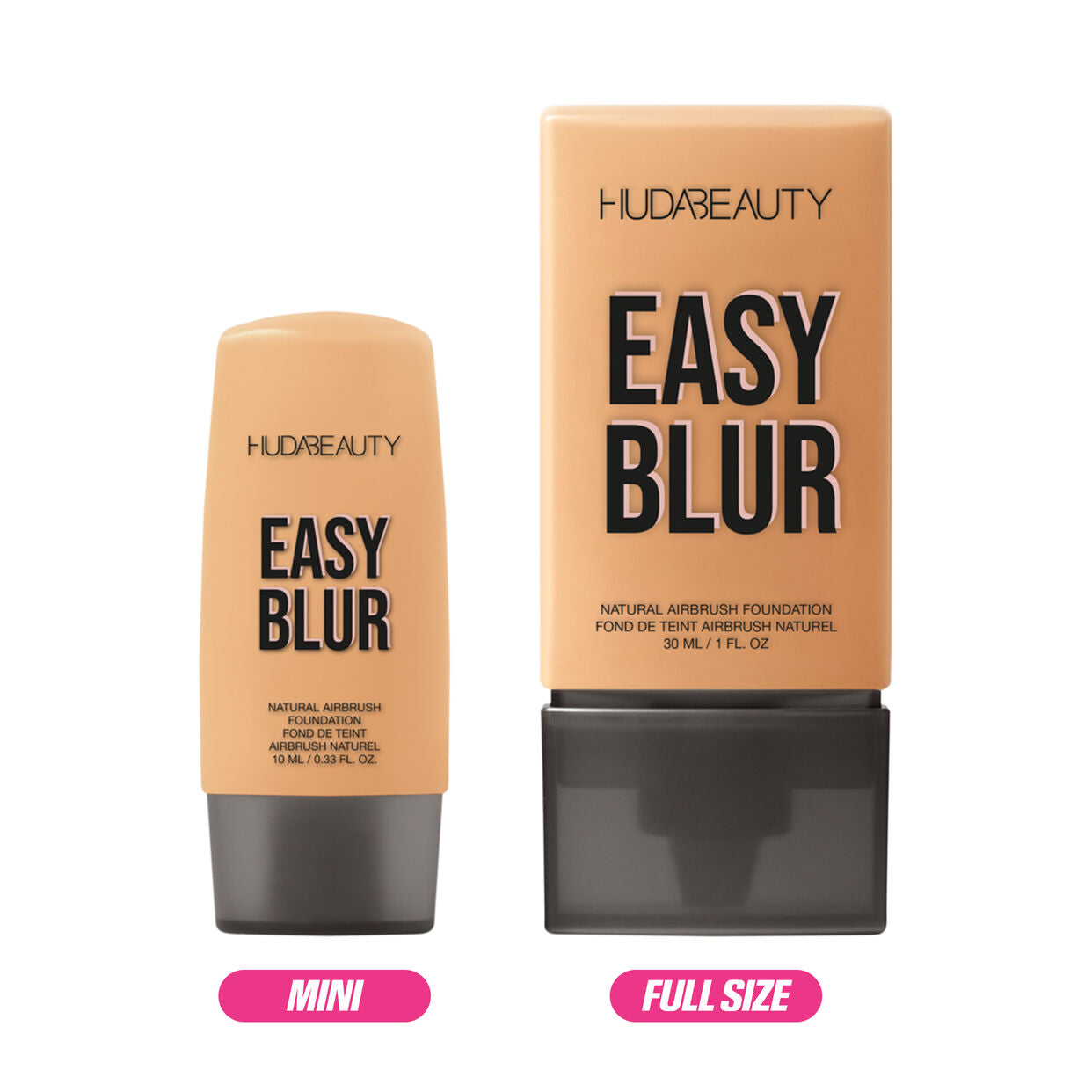 Huda Beauty Mini Easy Blur Natural Airbrush Foundation with Niacinamide