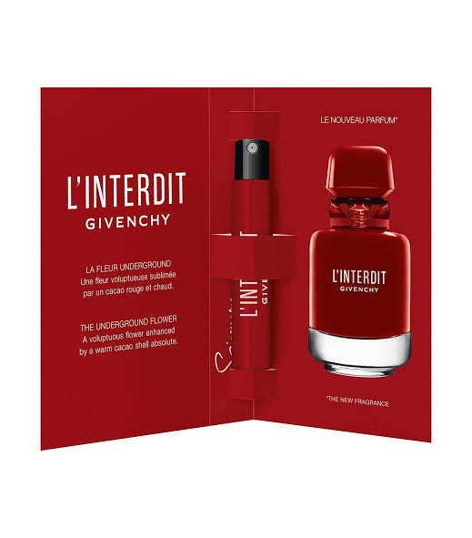 Givenchy L'Interdit Rouge EDP Ladies Eau De Parfum 1ml