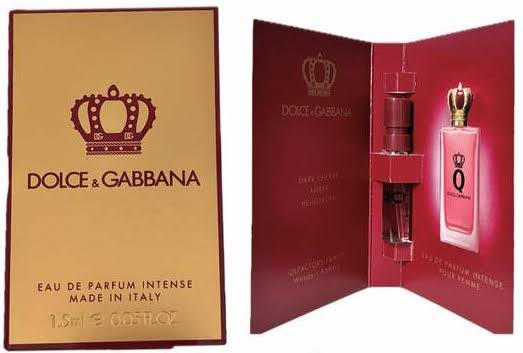 Dolce & Gabbana Q (Queen) Eau de Parfum Sample Spray 1.5ml