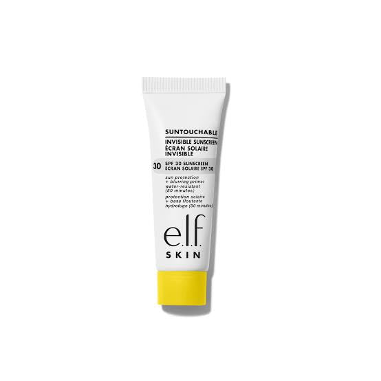 Elf Suntouchable Invisible Sunscreen SPF 30 Mini 10ml