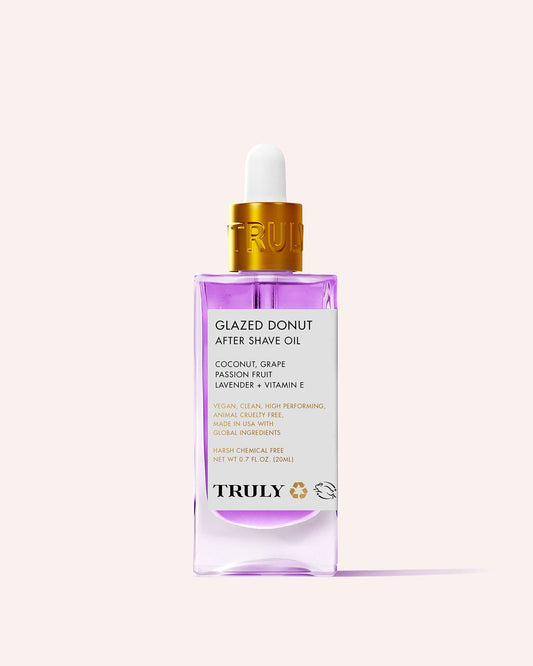 Truly Beauty Glazed Donut Shave Oil Mini After Shave Oil 20ml