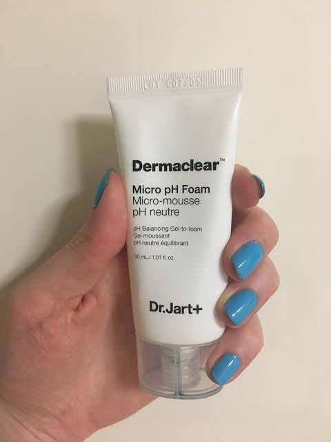 Dr.Jart+ Dermaclear Micro pH Foam balanced gel-to-foam facial cleanser 30ml