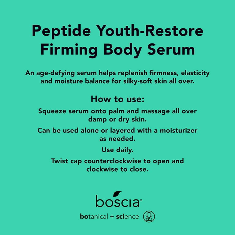 Boscia Peptide Youth-Restore Firming Body Serum 50g