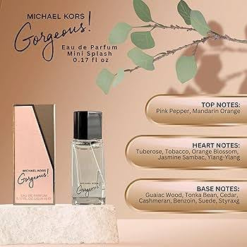 Michael Kors Gorgeous Perfume For Women 5ml Eau de Parfum