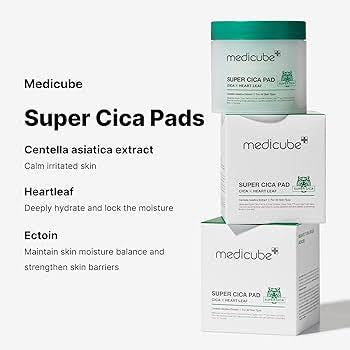 Medicube Super Cica Facial Toner Pads (70 Pads)