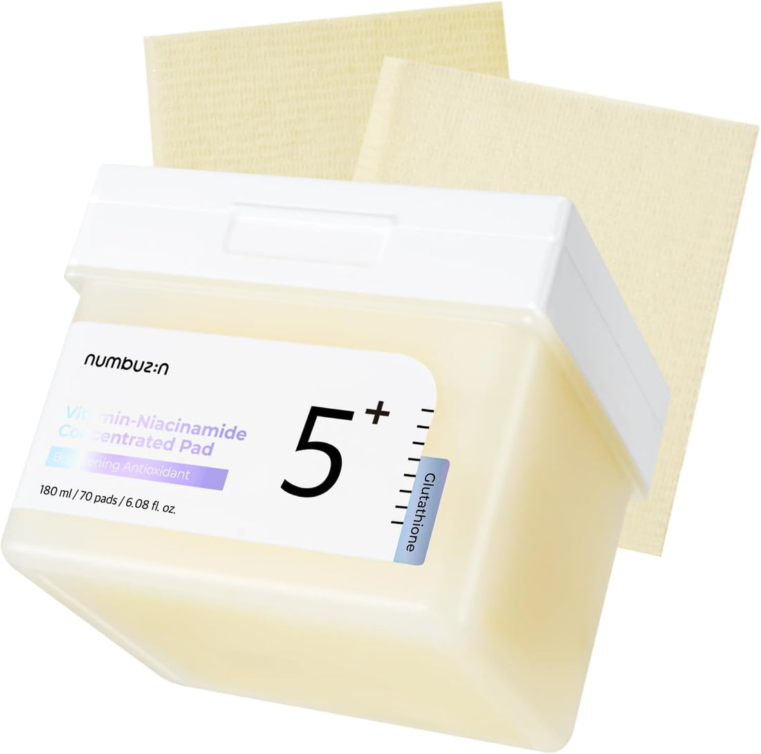 Numbuzin No.5 Vitamin Niacinamide Concentrated Toner Pad 70 Pads