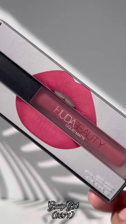 HUDA BEAUTY
Liquid Matte Ultra-Comfort Transfer-proof Lipstick