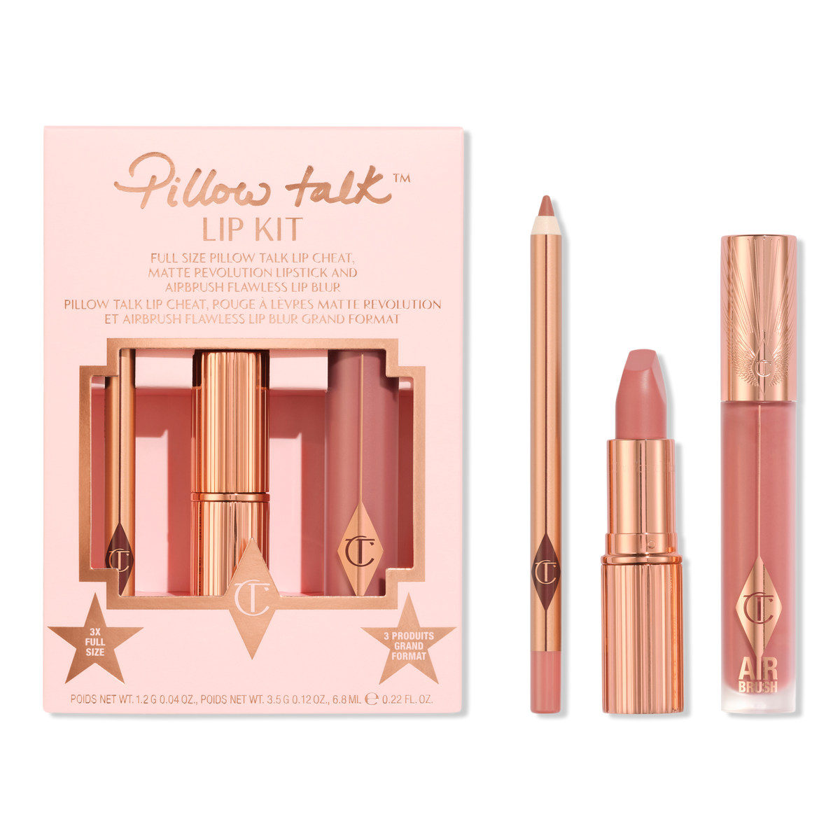 Charlotte Tilbury Pillow Talk Lip Kit