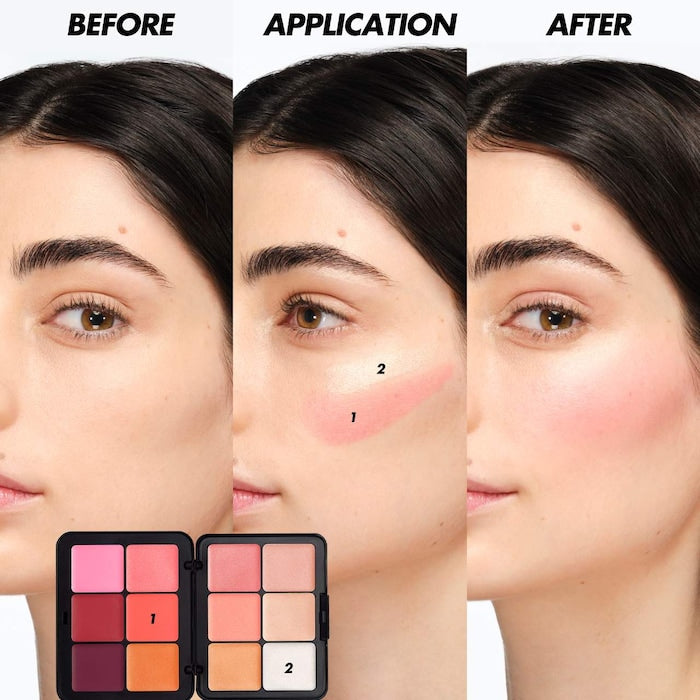 MAKE UP FOR EVER 
HD Skin Blush & Glow Longwear Cream Face Palette