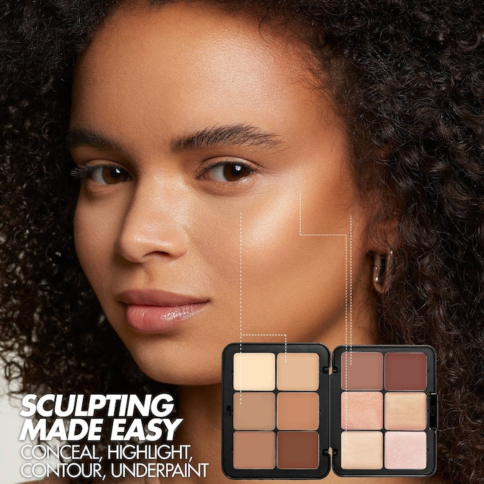 MAKE UP FOR EVER 
HD Skin Cream Contour and Highlight Sculpting Palette