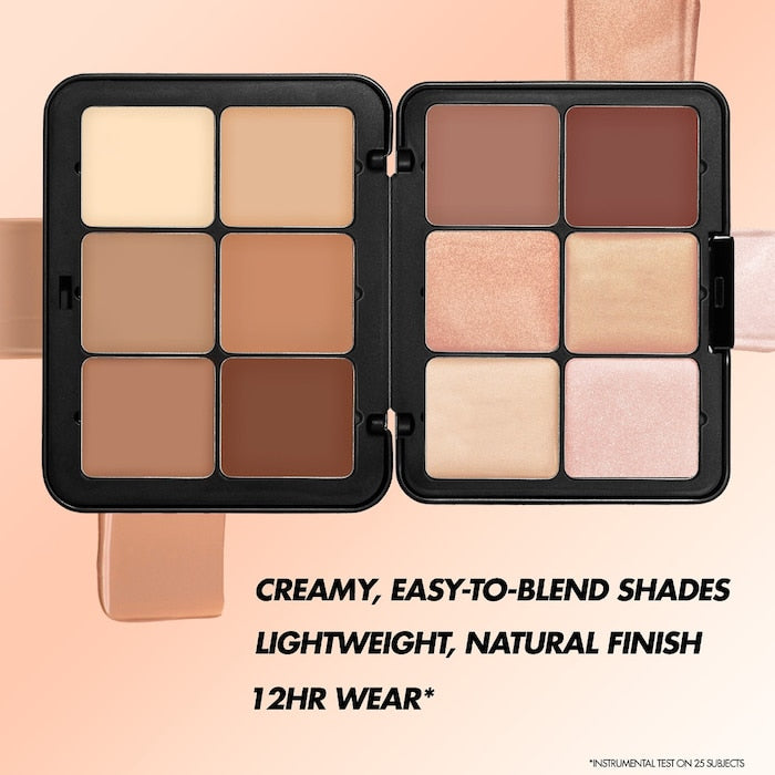 MAKE UP FOR EVER 
HD Skin Cream Contour and Highlight Sculpting Palette