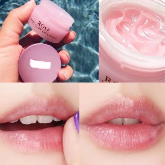 Fresh Rose Petal Soft Lip Cream 2g