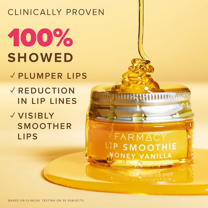 Farmacy 
Lip Smoothie Vitamin C + Peptide Lip Balm Honey Vanilla