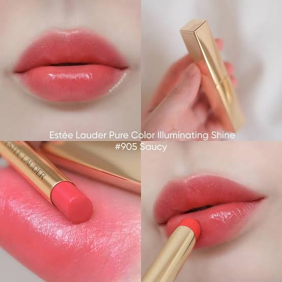 Estee Lauder Pure Color Illuminating Sheer Shine Lipstick, 905 Saucy