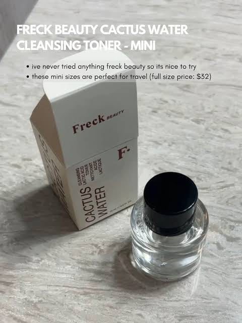 Freck Beauty
Cactus Water Cleansing Lactic Acid Toner 15ml