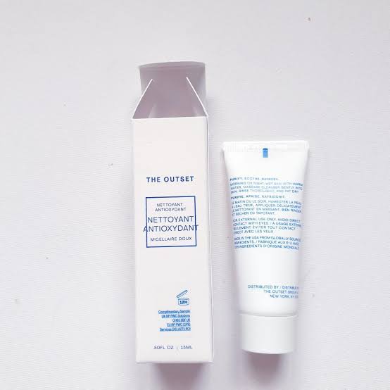 The Outset Gentle Micellar Antioxidant Cleanser 15ml Travel Size