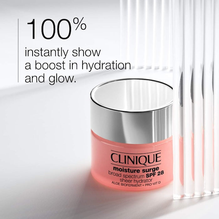 CLINIQUE 
Moisture Surge™ Broad Spectrum SPF 28 Sheer Hydrator Moisturizer 50ml