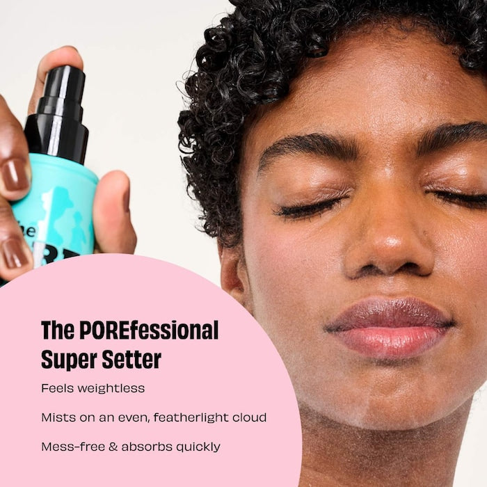 Benefit Cosmetics 
The POREfessional: Super Setter Pore-Minimizing Waterproof Setting Spray 120ml